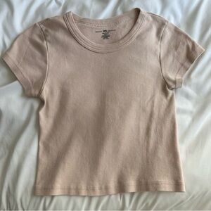 Brandy Melville t shirt pink